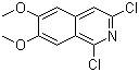 1,3-二氯-6,7-二甲氧基异喹啉分子结构 (CAS 24623-42-5)
