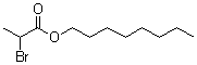 2-溴丙酸辛酯分子结构 (CAS 24625-82-9)