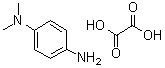 N,N-二甲基-1,4-苯二胺草酸盐分子结构 (CAS 24631-29-6)