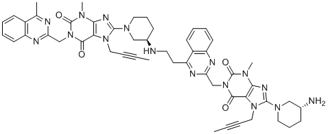 利拉利汀二聚体杂质分子结构 (CAS 2463617-49-2)