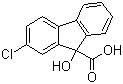 氯芴素分子结构 (CAS 2464-37-1)