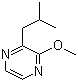 2-甲氧基-3-异丁基吡嗪分子结构 (CAS 24683-00-9)