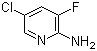 结构式 CAS# 246847-98-3, 2-氨基-3-氟-5-氯吡啶
