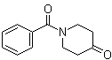 1-苯甲酰基-4-氧代哌啶分子结构 (CAS 24686-78-0)