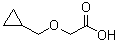 2-(环丙基甲氧基)乙酸分子结构 (CAS 246869-08-9)