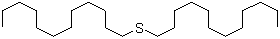 正十二烷基硫醚分子结构 (CAS 2469-45-6)