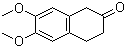 6,7-二甲氧基-3,4-二氢-1H-2-萘酮分子结构 (CAS 2472-13-1)
