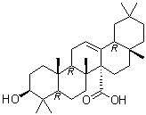 3beta-羟基齐墩果-12-烯-27-酸分子结构 (CAS 24778-48-1)