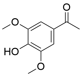 乙酰丁香酮分子结构 (CAS 2478-38-8)