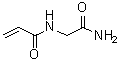 N-(2-氨基-2-氧代乙基)-2-丙烯酰胺分子结构 (CAS 2479-62-1)