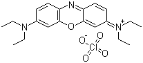 恶嗪 1 高氯酸盐分子结构 (CAS 24796-94-9)