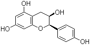(-)-表阿夫儿茶精分子结构 (CAS 24808-04-6)