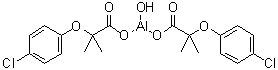 氯贝酸铝分子结构 (CAS 24818-79-9)