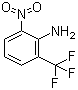 2-氨基-3-三氟甲基硝基苯分子结构 (CAS 24821-17-8)