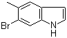 6-Bromo-5-methylindole molecular structure (CAS 248602-16-6)