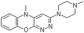 哌泊非嗪分子结构 (CAS 24886-52-0)