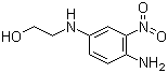 2-(4-氨基-3-硝基苯胺)乙醇分子结构 (CAS 24905-87-1)