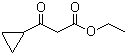 3-环丙基-3-氧代丙酸乙酯分子结构 (CAS 24922-02-9)