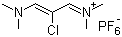 2-Chloro-1,3-bis(dimethylamino)trimethinium hexafluorophosphate molecular structure (CAS 249561-98-6)