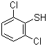 2,6-二氯苯硫酚分子结构 (CAS 24966-39-0)