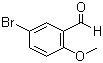 5-溴-2-甲氧基苯甲醛分子结构 (CAS 25016-01-7)