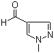 1-甲基-1H-吡唑-4-甲醛分子结构 (CAS 25016-11-9)