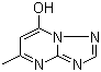 7-羟基-5-甲基-1,3,4-三氮杂吲嗪分子结构 (CAS 2503-56-2)