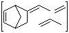 乙烯-丙烯-亚乙基降冰片烯三元共聚物分子结构 (CAS 25038-36-2)