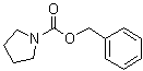 1-Pyrrolidinecarboxylic acid benzyl ester molecular structure (CAS 25070-74-0)