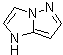 1H-咪唑并[1,2-b]吡唑分子结构 (CAS 251-80-9)