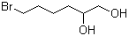 6-溴-1,2-己二醇分子结构 (CAS 251100-37-5)