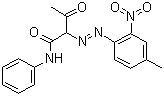 颜料黄 1分子结构 (CAS 2512-29-0)