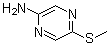 5-(Methylthio)-2-pyrazinamine molecular structure (CAS 251549-38-9)