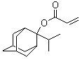 2-异丙基-2-金刚烷醇丙烯酸酯分子结构 (CAS 251564-67-7)