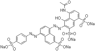 Food Black 1 molecular structure (CAS 2519-30-4)