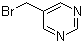 结构式 CAS# 25198-96-3, 5-(溴甲基)嘧啶