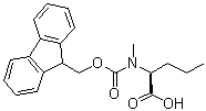 N-[(9H-Fluoren-9-ylmethoxy)carbonyl]-N-methyl-L-norvaline molecular structure (CAS 252049-05-1)