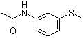 3-乙酰氨基茴香硫醚分子结构 (CAS 2524-78-9)