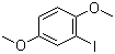 2-碘-1,4-二甲氧基苯分子结构 (CAS 25245-35-6)