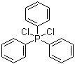 二氯三苯基膦分子结构 (CAS 2526-64-9)