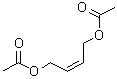 (2Z)-2-丁烯-1,4-二醇二乙酸酯分子结构 (CAS 25260-60-0)
