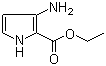 3-氨基-1H-吡咯-2-甲酸乙酯分子结构 (CAS 252932-48-2)