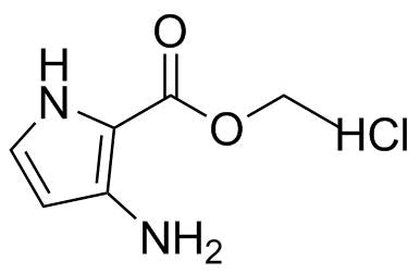 3-Amino-2-ethoxycarbonylpyrrole hydrochloride molecular structure (CAS 252932-49-3)