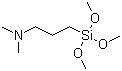 (N,N-二甲基-3-氨丙基)三甲氧基硅烷分子结构 (CAS 2530-86-1)