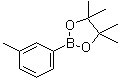 3-甲基苯硼酸频哪醇酯分子结构 (CAS 253342-48-2)