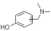 [(二甲基氨基)甲基]苯酚分子结构 (CAS 25338-55-0)