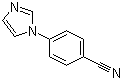 4'-(咪唑-1-基)苯腈分子结构 (CAS 25372-03-6)