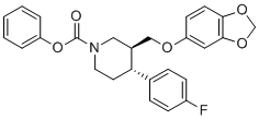 N-Phenoxycarbonyl Paroxetine molecular structure (CAS 253768-88-6)