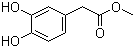 结构式 CAS# 25379-88-8, 3,4-二羟基苯乙酸甲酯