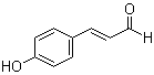 4-羟基肉桂醛分子结构 (CAS 2538-87-6)